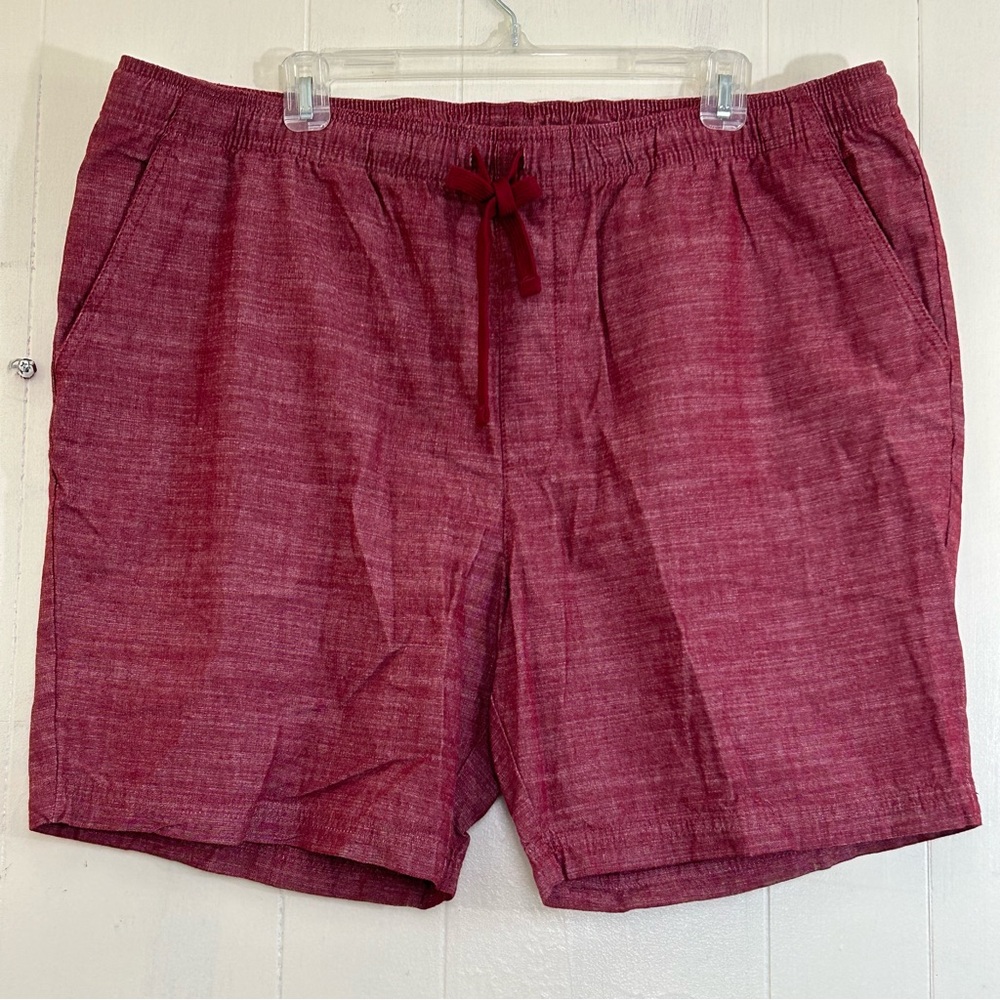 Goodfellow & co Marron Summer Shorts Elastic Waist Pockets Shorts Size XL.